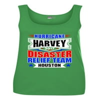 Dame Hurrigane Harvey Relief Relief Team Houstoton Cisterne bez rukava