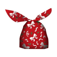 Božićne bombonske torbe za pakiranje lijepa zeca za uši Nougat Desert poklon torba, jedna veličina