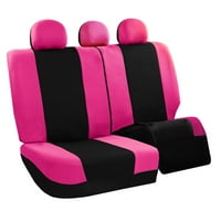 Grupna light i breezy poklopci sjedala za auto, redni sjedeći puni prekrivači sa poklopcem ploča za upravljanje, ružičastom i crnom bojom