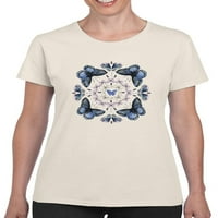Majica majica mandala II žene -Jennifer Paxton Parker dizajni, ženski mali