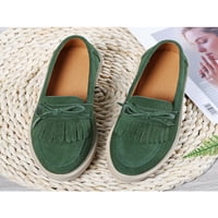 Ferndule Women Soft Tow Top Moccasin Sve sezone Udobnu hranu za odmor prozračna fau suede ulice cipela