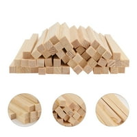 Kvadratne drvene šipke Handiwork DIY obrtni pribor Drveni obrtni materijali