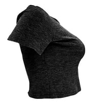 Ženski setovi prodaja kapaka kratkih rukava s kratkim rukavima s strukom harem duge hlače trenerke casual