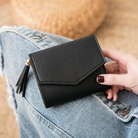 Keusn Fashion Womens Tassel kratki novčanik kovanice nosači torbica s više kartica kvačilo