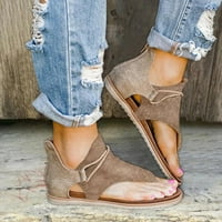 Žene ljetne cipele cipele sa zatvaračem Comfy sandale Stanovi Lady Casual Beach Sandals potporne sandale