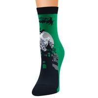 Dezsed ženske čarape zazor unise Halloween Vintage Cashmere FashionLong čarapa Udobne čarape zelene