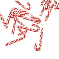 Crveni i bijeli ručni božićni bogy Cane Cany Decor Cane