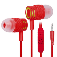 Urban R žičane slušalice u ušima sa mikrofom za panasonic p mA sa kablom bez zapetljanja, zvukom izolirajućim