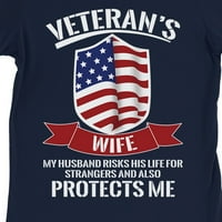 Majica supruga veterana ženska mornarska majica američka vojska supruga poklon majica