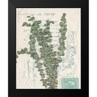 Goldberger, Jennifer Black Moderni uokvireni muzej umjetnički print pod nazivom - Male razglednice divljeg cvijeća III