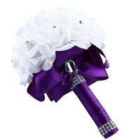 Woxinda Roses Pearl djeveruševi vjenčani buket Bridal umjetni svileni cvjetovi