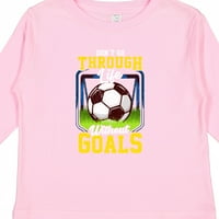 Inktastični fudbal Funny golovi poklon mališani dječak ili majica s dugim rukavima