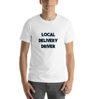 TRI Color Lokalni vozač dostave kratkog rukavskog pamučnog majica majica u nedefiniranim poklonima