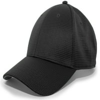 Pacific Headwear Air-TEC performanse kuka i petlje Podesiva kapa 285C Black OS