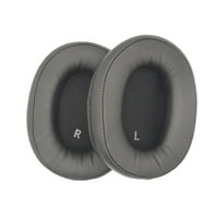 Maytalsoy slušalice uši jastučići jastuk Kožni sluh za zaštitu sluha EarPad Buke Otkazivanje rukavice za čahure za at-sr slušalice tamno siva