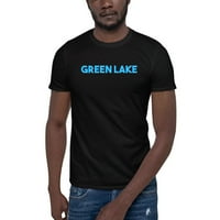 Plavo zeleno jezero kratko rukav pamučna majica s nedefiniranim poklonima