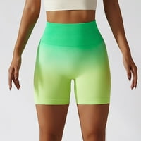 Biciklističke gaćice za žene povlačenje na ženskim visokim strukom joga kratke hlače Tummy Control Workout