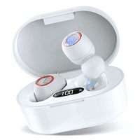 U bežičnim ušima Bluetooth 5. Sportske slušalice Premium zvuk Kvaliteta za punjenje Case Digital LED zaslon Slušalice ugrađene mikrofone za Alcatel 3T 8