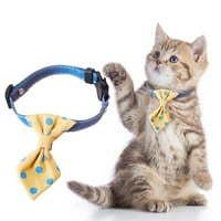 Fairnull CAT-ov ovratnik za pse Podesiva tačka Anti-pauza s zvono sigurnosnim remenom ukras za vrat