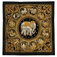 Burmanski slon horoskop tapiserski zid viseći