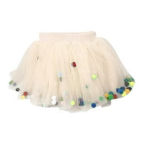 Uskršnje djevojke haljine casual princess plaža modna mreža od suknje s slatkim rođendanom ljetni poklon