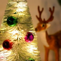 Prinxy mini božićno drvce sa igle za borove borove, Ornament za božićne kuglice, poklon dekoracija drveta