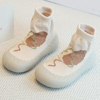 Aaimomet Baby čizme za dječake Djevojke klizne cipele za hodanje u zatvorenom toddleru mirisane čarape i obuće