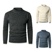 Blueeeeek New Case Casual Dnevno pulover Pulover, polumjerna košulja za dvostruku košulje od dno