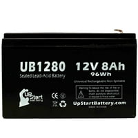 - Kompatibilna ADT CEL baterija - Zamjena UB univerzalna zapečaćena olovna kiselina - uključuje f do