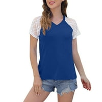 Ženske ljetne majice s kratkim rukavima izlažu ties fahsion grafički casual modne labave fit vrhove za dame