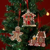 Božićni ukras crtani dizajn Snowflake Multi-Style Fino izrada Fade otporna na svečana ukras pribor Dol