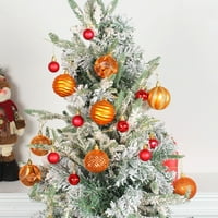 Božićne kuglice Svijetli obožavani festival potprilični Xmas Tree Ornament kugla privjesak kućni dekor