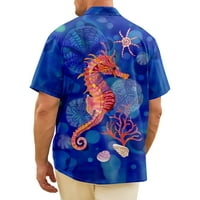 Ocean majica, unise majica casual kratki rukav Ispis odjeće pokloni za mlade muškarce