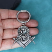 Viking Slavenski talisman Keychain Sun vitezovi Templar Privjesak Talisman Keyring Norse Charm Vintage