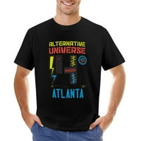 Alternativni univerzum Atlantina Muška majica pamuk Ležerne prilike kratkih rukava Poklon Tee Black