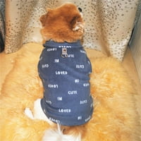 PET PAS Fleece Vest majica Štenad topli džemper sa džemper za jaknu za mala sredstva Veliki pas S-3XL