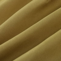 Ženske modne hlače Solidne boje patentnih zatvarača Office odijelo Džepovi Poslovni radne pantalone