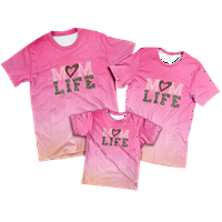 Majčin dan uzorak 3D Print Kids T Majica Ljetna modna Ležerna majica Dječak Djevojka Unise dječje odjeće Thirt, B-2xl