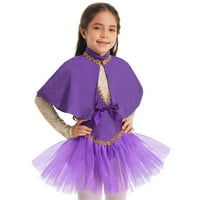 TiaoBug Kids Girls Circsus Trapeze Prikaži kostim Sparkle Tutu Dance Haljina Leotard Outfit