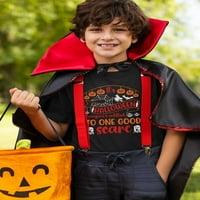 Halloween Jedno dobro plaši majica Juniors -image by Shutterstock, X-mali