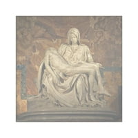 Cafepress - Michelangelos Pieta naljepnica - Square naljepnica 3 3
