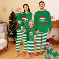 Božićni pas pidžama klasična spavaća odjeća Xmas božićne pidžame za dječake za dječake 5- godina