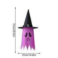 Halloween Dekoracija Šeši boja užarena vještica šešir rasporeda rekvizita vještica Halloween ukrasi dvorišta Početna Kostimi Stranke sužnje uklet
