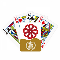 Red Mas Flower Orireta Royal Flush Poker igračka karta