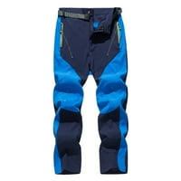 Caveitl muške hlače, muške kontrastne hlače naboj boji Ljetne prozračne sportske sportske planinarske