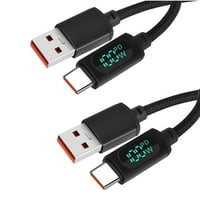 Urban USB C do USB C kabel 3,3ft 7a 100W, 2pack, USB 2. TIP CAPLY CABLES FRANJE ZA VIVO IQOO Z6, MacBook