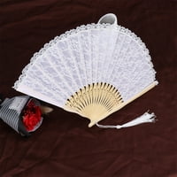 Rosarivae Bamboo Vintage Fan Elegant Handheld Kineski sklopivi ventilatori za ruke