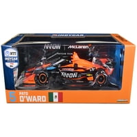 Dallara Indycar Pato O'ward arrow arrow McLaren NTT Indycar serija Diecast model automobila po zelenom