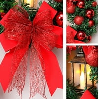 Elroy Merry Božićni ukras ukras Light Granke Biljni borovi konusni vijenac na vratima