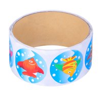 Roll šarene zabavne naljepnice za tropske ribe za djecu odličnu zabavu favorizira kreativni poklon nagrade